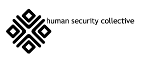 Human Security Collective logo zwartwit