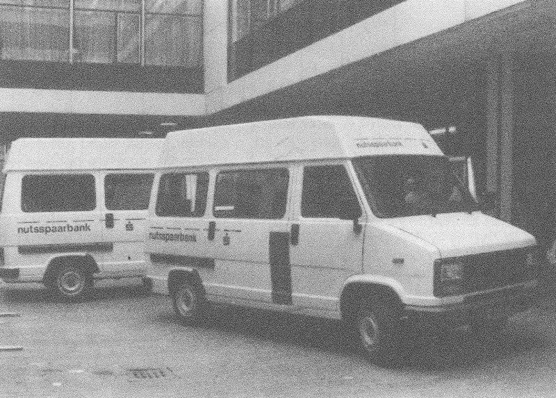 De Volkswagens werden in 1984 vervangen voor Peugeots.
