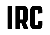 Logo IRC zwartwit