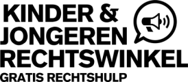Logo Kinder- en Jongeren Rechtswinkel zwartwit